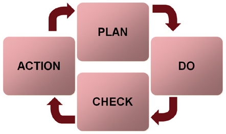 Plan → Do → Check → Action 循環