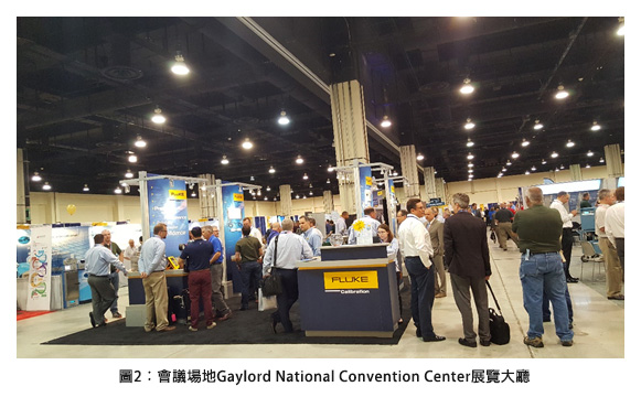 圖2：會議場地Gaylord National Convention Center展覽大廳