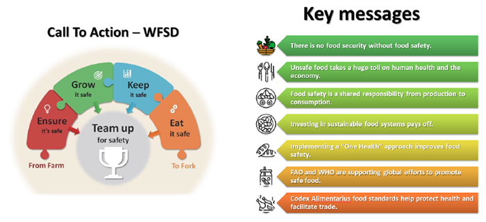 Call To Action - WFSD & Key Message